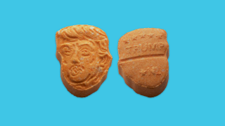 Fun Police Confiscate Thousands of Ecstasy Pills That Look Like Trump